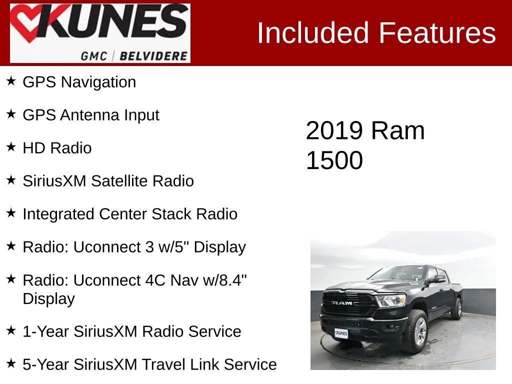ram ram 1500 pickup 2019 1C6SRFFT8KN619672 image ram ram 1500 pickup 2019 1C6SRFFT8KN619672 image